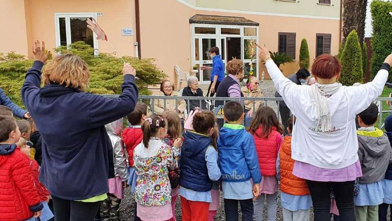 Lugo, Passeggiata della speranza dei bambini contro il Covid