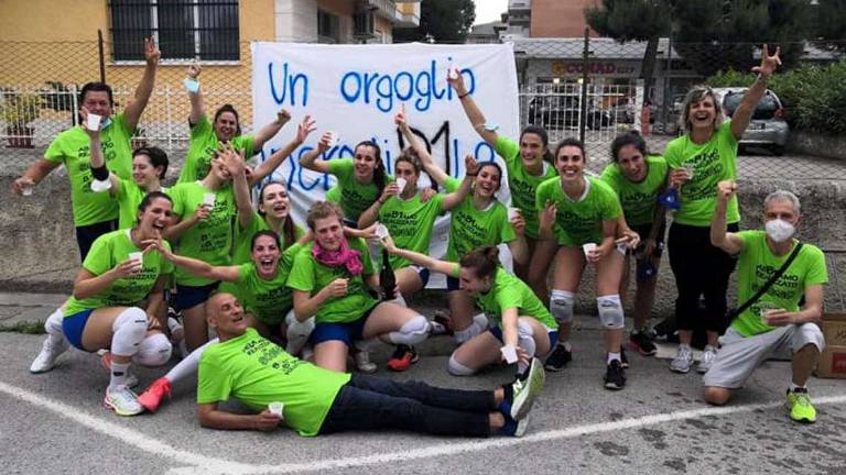 Volley donne, Bleuline in B1: per Morolli è una festa in famiglia