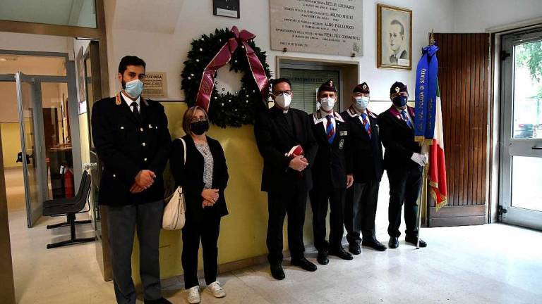 Forlì, la Polizia ricorda Pierluigi Giovagnoli