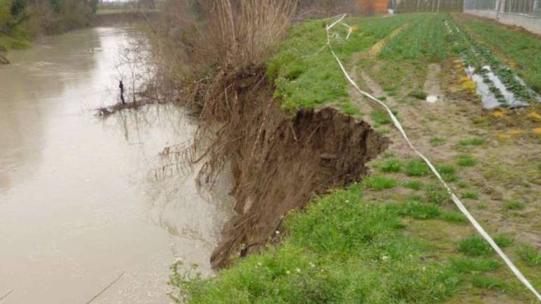 Frane lungo il fiume Savio, in 8 a giudizio a Ravenna