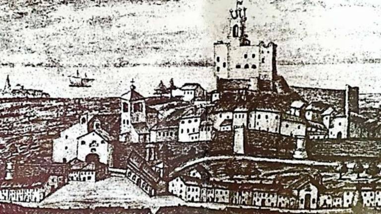 Il castello di Montefiore nella pittura dei romagnoli