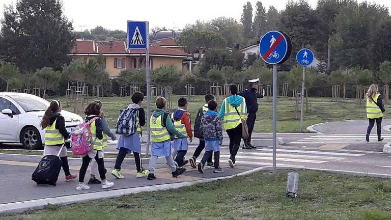 A Imola con le scuole riparte il Pedibus