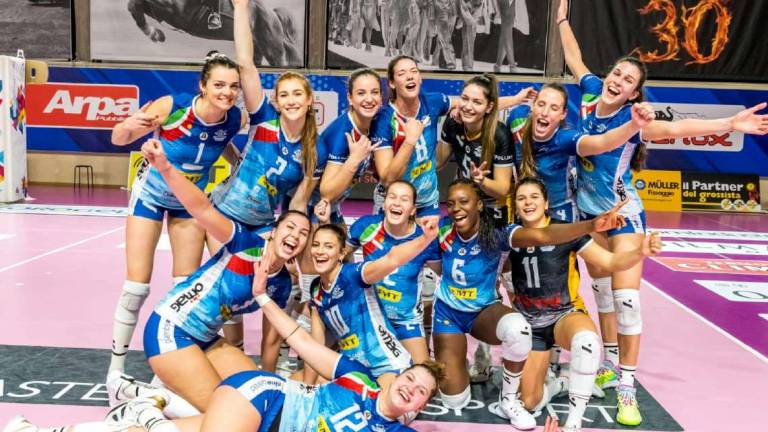 Volley A2 donne, la Omag-Mt alla conquista della Coppa Italia