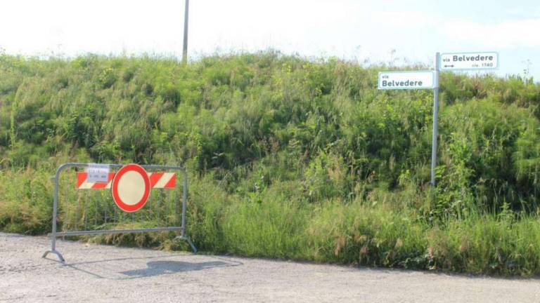Fondovalle Rigossa flagellata da fango e cedimenti