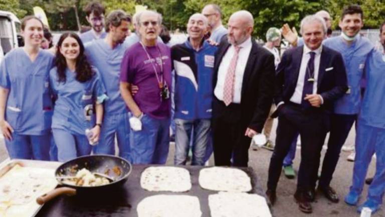 Misano. Gli curano il tumore: torna dai medici e cucina 300 piade