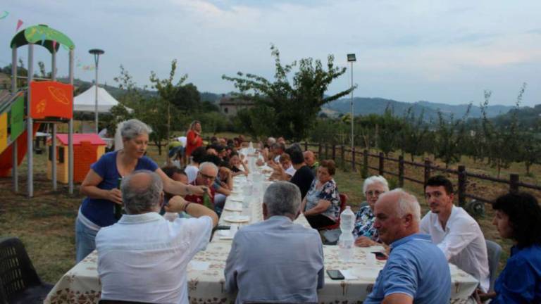 Montiano: cena inaugurale al nuovo parco di Case Francisconi