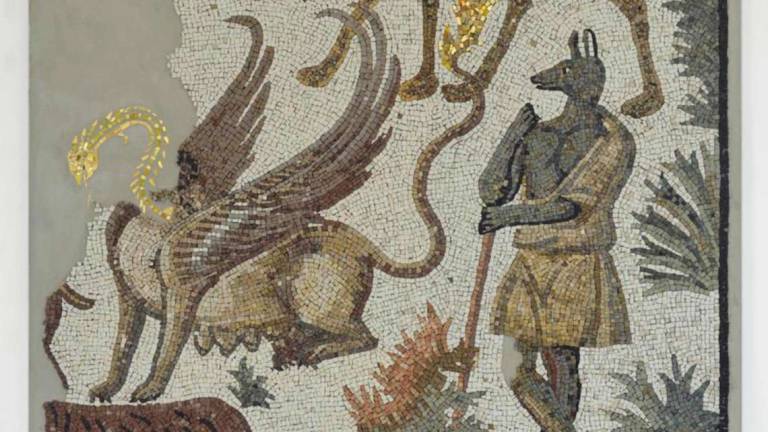 Anche il mosaico riminese di Anubi a Ravenna per Prodigy kid
