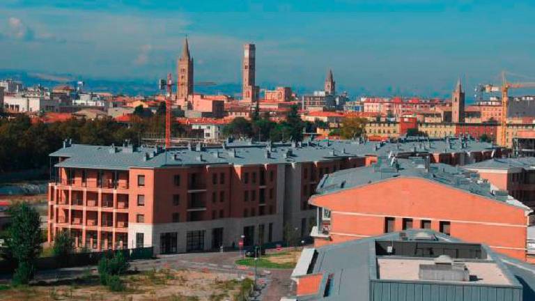 L’area dell’ex Mangelli vista dall’alto