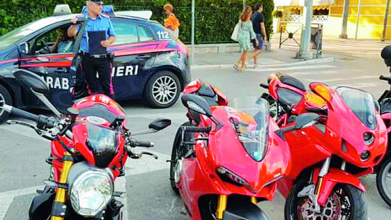 Rimini, sgominata la banda dei ladri delle moto Ducati