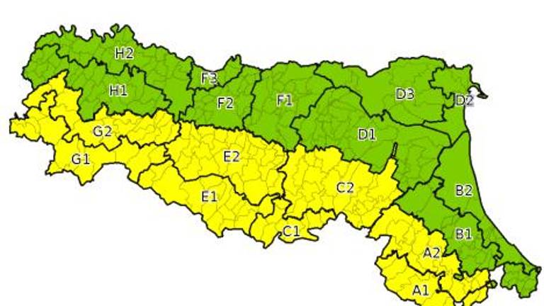 Meteo Romagna, temporali di forte intensità: allerta gialla mercoledì 2 luglio sull’Appennino