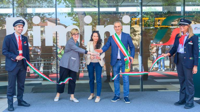 Rimini, inaugurato il nuovo sottopassaggio per la stazione VIDEO