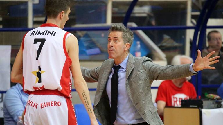 Rinascita Basket Rimini blinda coach Bernardi e Moffa per tre anni