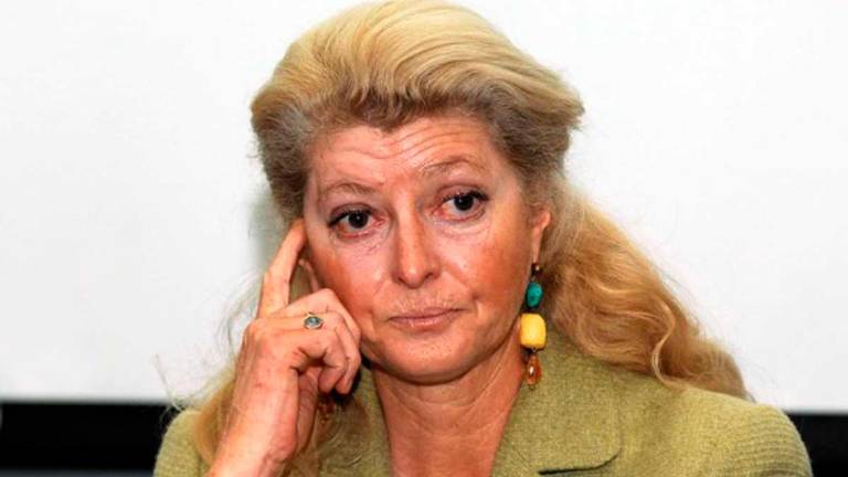 Margherita Agnelli in una foto di qualche anno fa