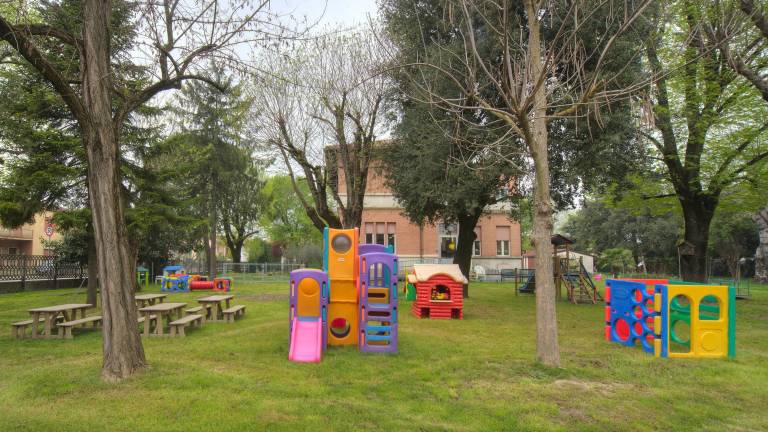 Sant’Agata, il cortile dell’asilo immaginato dal progetto “La scuola in natura”