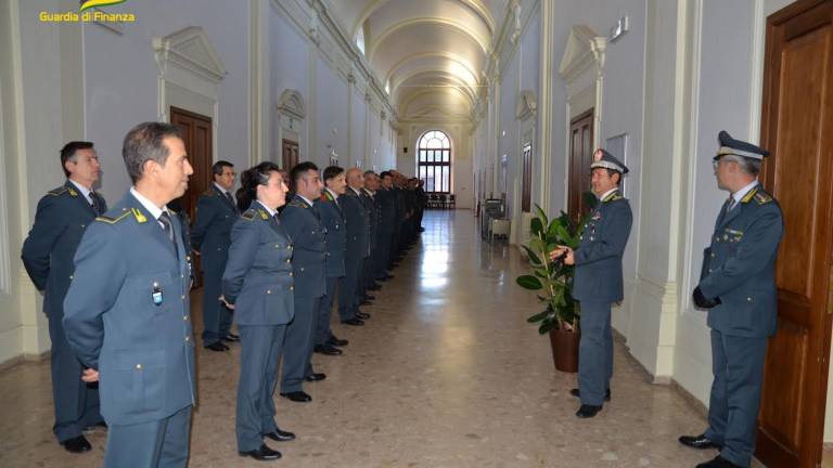 Forlì. Guardia di Finanza, il generale Maccani in visita ispettiva al Comando provinciale