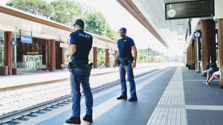 Riccione, torna il presidio di polizia ferroviaria in stazione