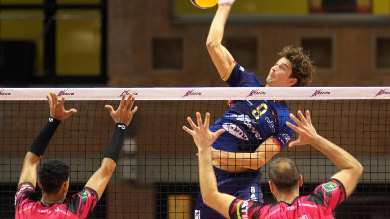 Il centrale Filippo Bartolucci