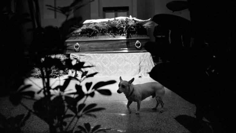 Trent’anni fa il funerale-evento di Federico Fellini: gli scatti inediti a Rimini