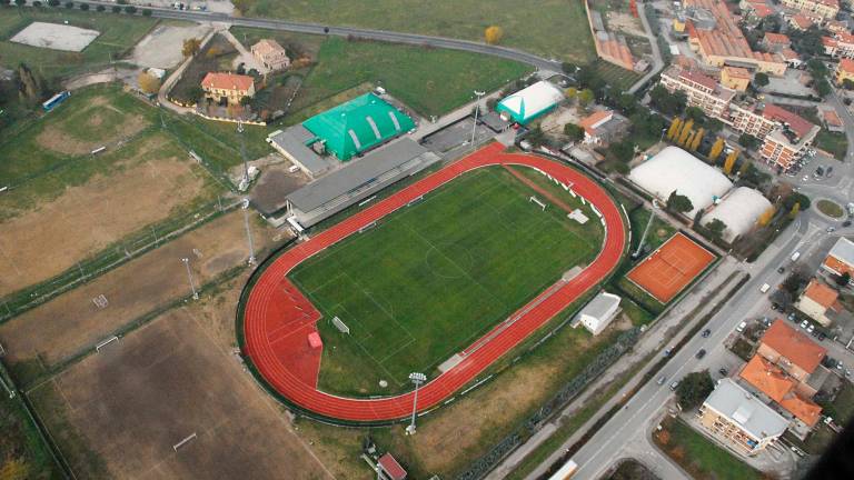 Era parcheggiato fuori dallo stadio