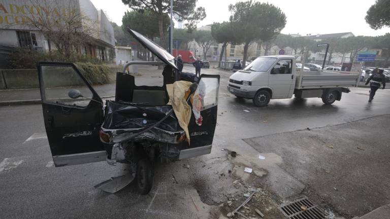 Incidente Ape-furgone a Pinarella di Cervia, grave 61enne