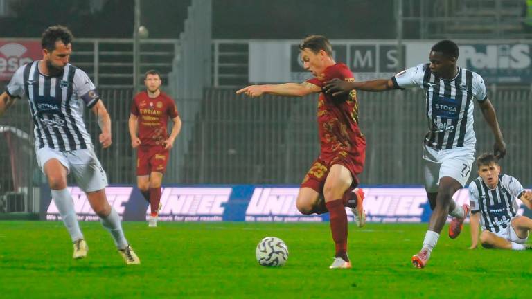 Martin Fischnaller in azione (foto MASSIMO FIORENTINI)