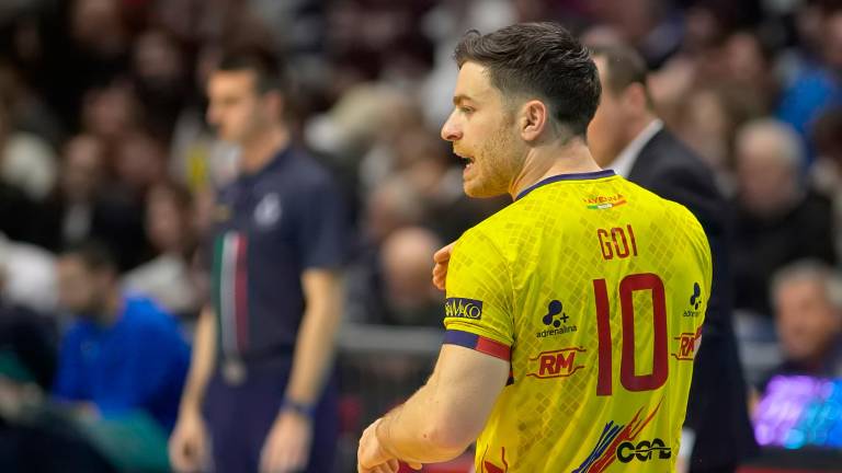 il capitano della Consar, Riccardo Goi foto MASSIMO FIORENTINI