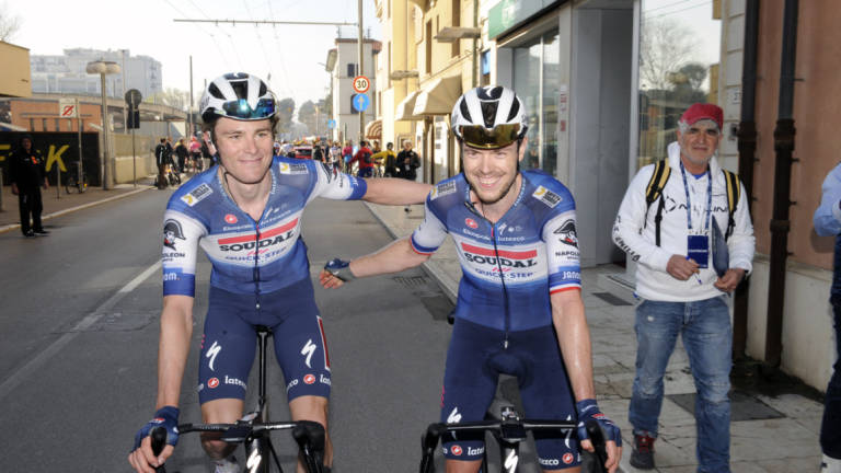 Ciclismo, Coppi e Bartali: a Longiano vince lo statunitense Quinn. Schmid nuovo leader della corsa