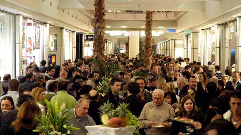 L’inaugurazione dell’ipermercato delle Befane a Rimini nel 2005