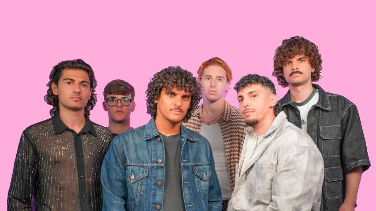 Da sinistra Luigi Maglione, Simone Di Cesare, Andrea Gallo, Edoardo Brogi, Jacopo Nicolò e Nunzio Barravecchio