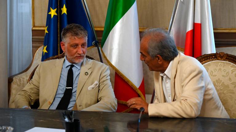 Il ministro Giuli nel Forlivese alla scoperta dei tesori locali FOTOGALLERY