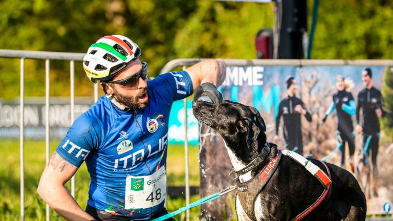 Cesenatico, Luca Pilato: “Con il canicross è stata una folgorazione, un legame unico tra cane e uomo”