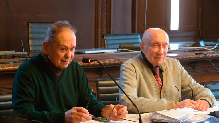 La conferenza stampa di questa mattina (foto Fiorentini)