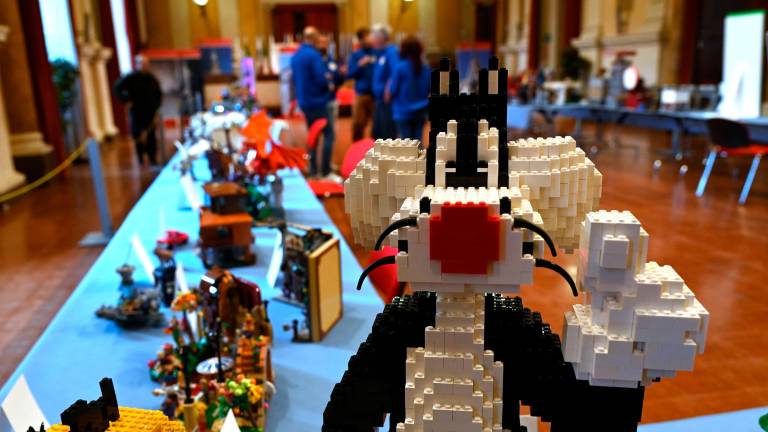 Forlì, mostra mattoncini Lego in Comune VIDEO E FOTOGALLERY