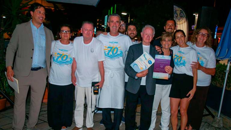 Un profondo legame di affetto che Bernard Byrne ha costruito con Rimini e, in particolare, con l’Hotel Bagli