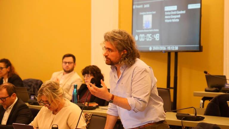 Damiano Censi, che ha presentato la mozione per la cittadinanza onoraria