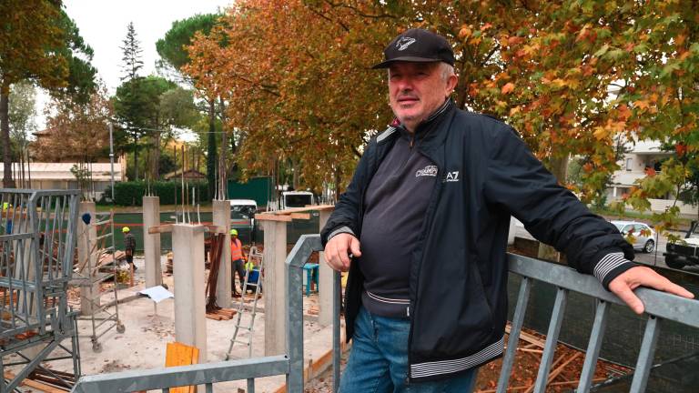 Giovanni Bombacci, presidente del Softball Forlì (foto Fabio Blaco)