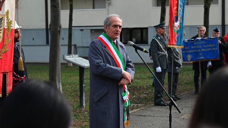 Forlì. Celebrato il Giorno del ricordo per rendere omaggio alle vittime delle Foibe con le autorità e gli studenti FOTO