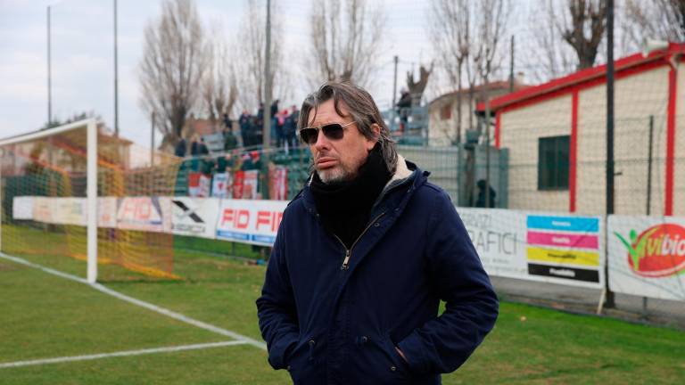 Il direttore sportivo biancorosso Cristiano Protti (foto Zanotti)