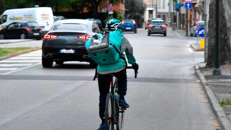 Rider al lavoro (Foto di repertorio)