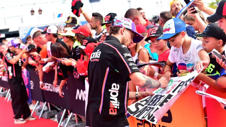 MotoGp, a Misano si canta “Romagna capitale” prima della partenza - Gallery