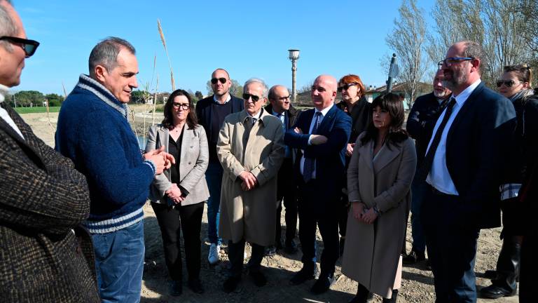 Forlì, visita della Commissione parlamentare di inchiesta sul rischio idrogeologico e sismico VIDEO E FOTOGALLERY