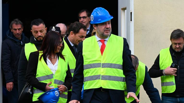 Il ministro delle Infrastrutture e dei Trasporti Matteo Salvini