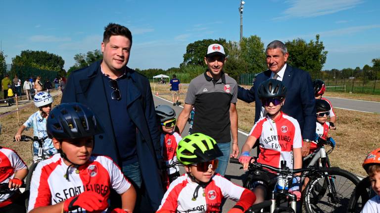 Forlì, taglio del nastro per il ciclodromo FOTOGALLERY