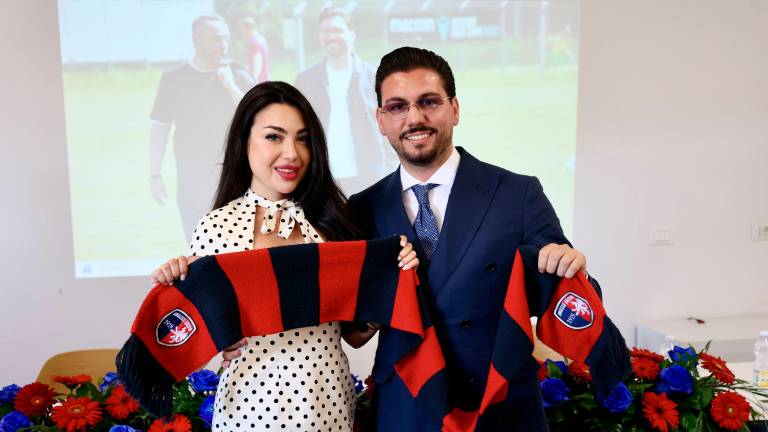 Il nuovo presidente con Jenny Guardiano
