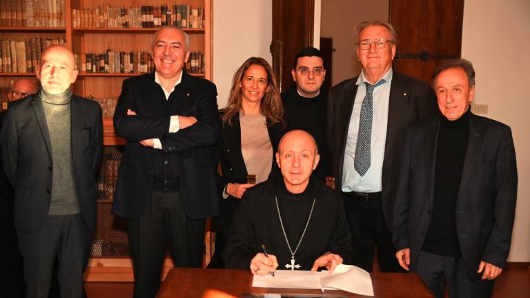 Cesena. Cinque realtà del territorio donano 360mila euro all’Abbazia del Monte