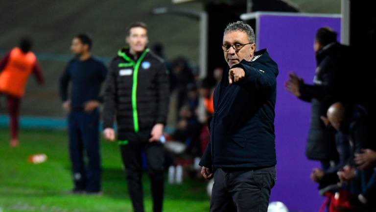 L’allenatore biancorosso Alessandro Miramari indica che la strada è quella giusta foto FABIO BLACO