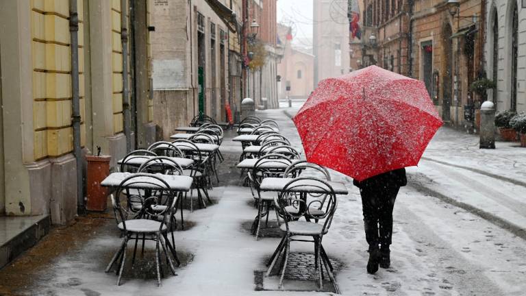 Forlì sotto la neve, scuole chiuse mercoledì 7 gennaio FOTOGALLERY