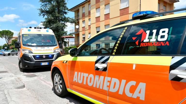 Il 118 di Forlì al lavoro (ARCHIVIO)