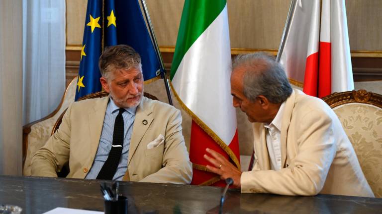 Il ministro Giuli nel Forlivese alla scoperta dei tesori locali FOTOGALLERY