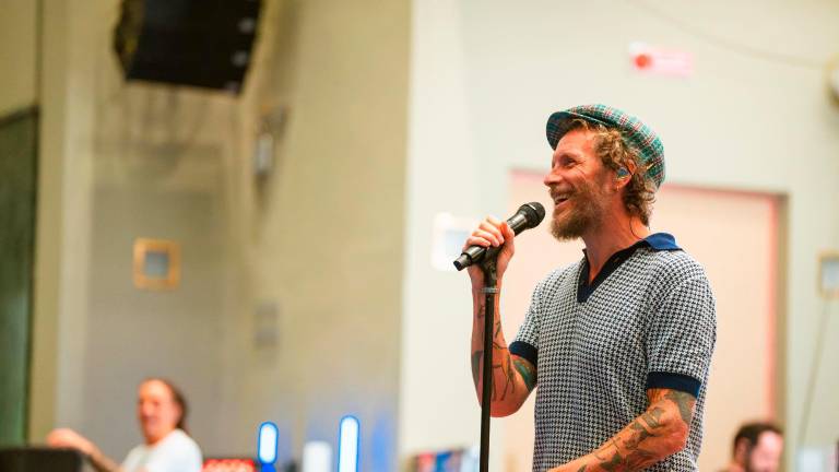 Jovanotti si prepara a Castrocaro in vista del nuovo tour